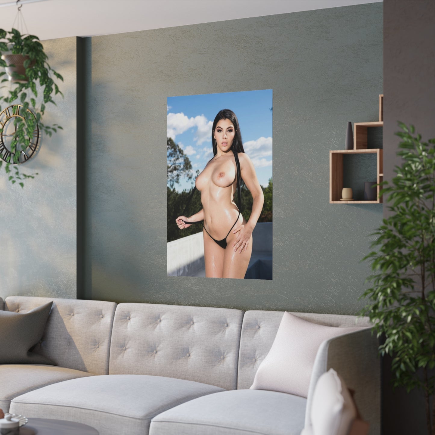 Satin Posters (210gsm) Pornstar Valentina Nappi Nude