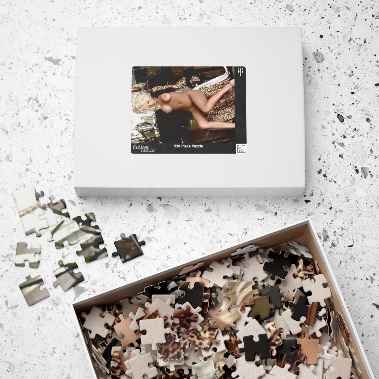 Puzzle (110, 252, 520, 1014-piece) Pornstar Chloe Jones Nude