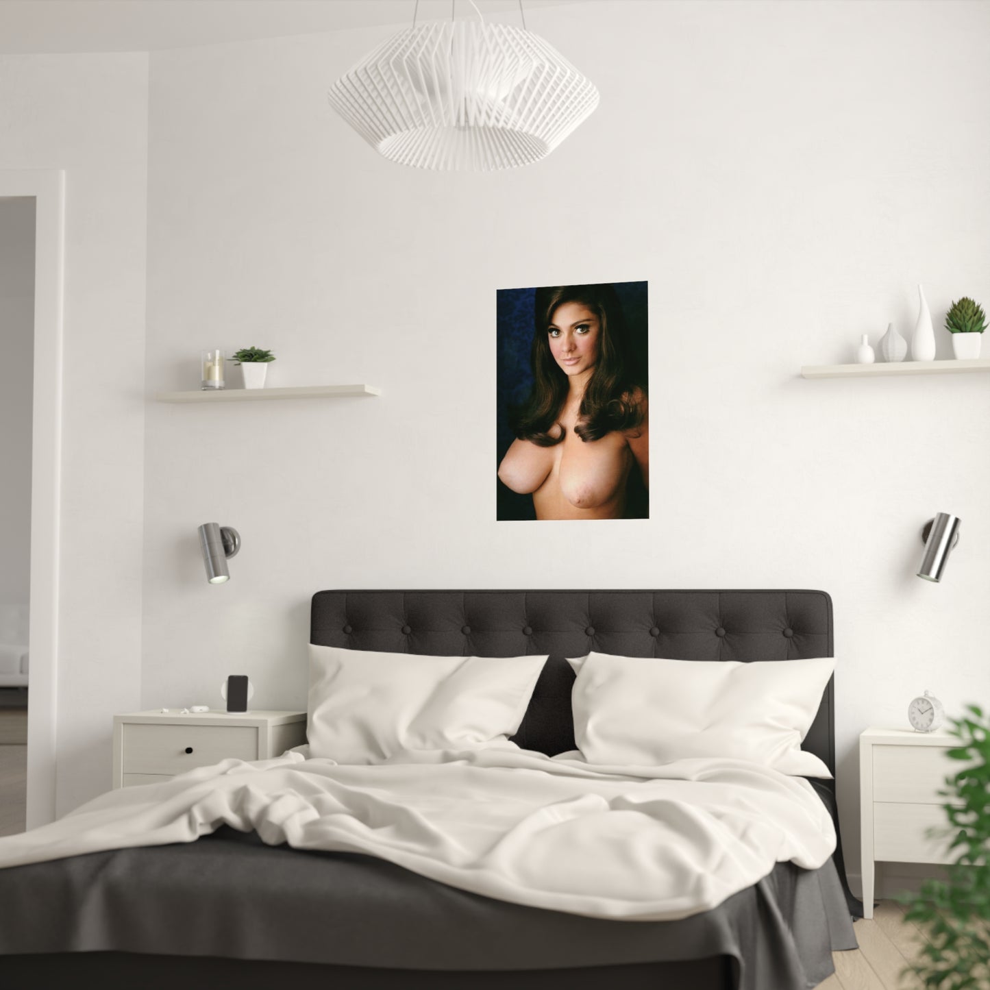Satin Posters (210gsm) Playboy Playmate Cynthia Myers Nude