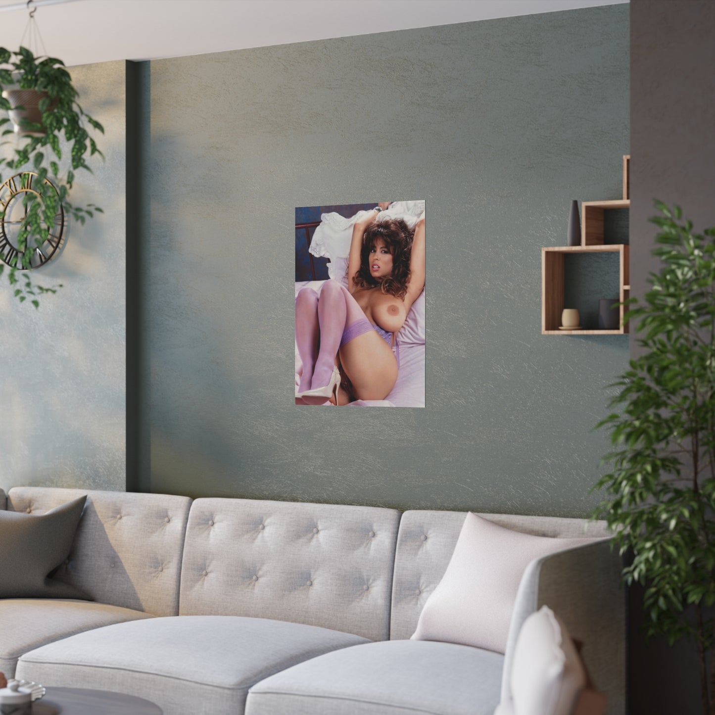 Satin Posters (210gsm) Porn Star Christy Canyon Nude