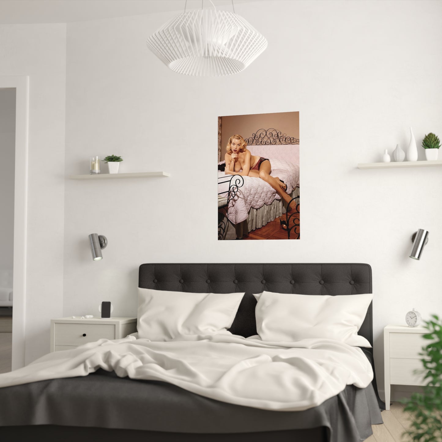 Satin Posters (210gsm) Playmate 1955 Eve Meyer Nude