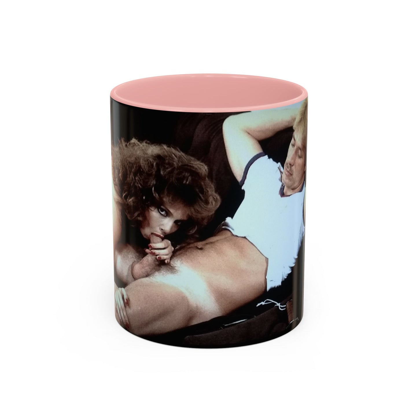 Accent Coffee Mug (11, 15oz) Traci Lords Retro Porn Star Nude Naked