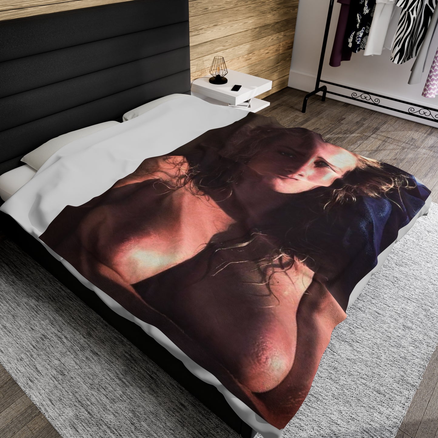 Velveteen Plush Blanket Traci Lords