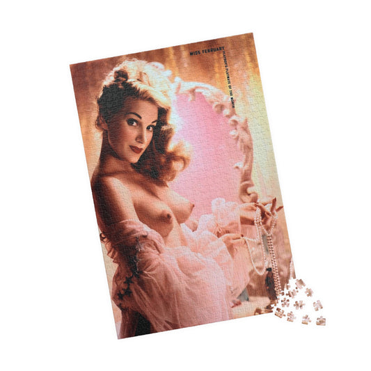 Puzzle (110, 252, 500, 1014-piece) Playboy Playmate February 1954 Margaret Scott
