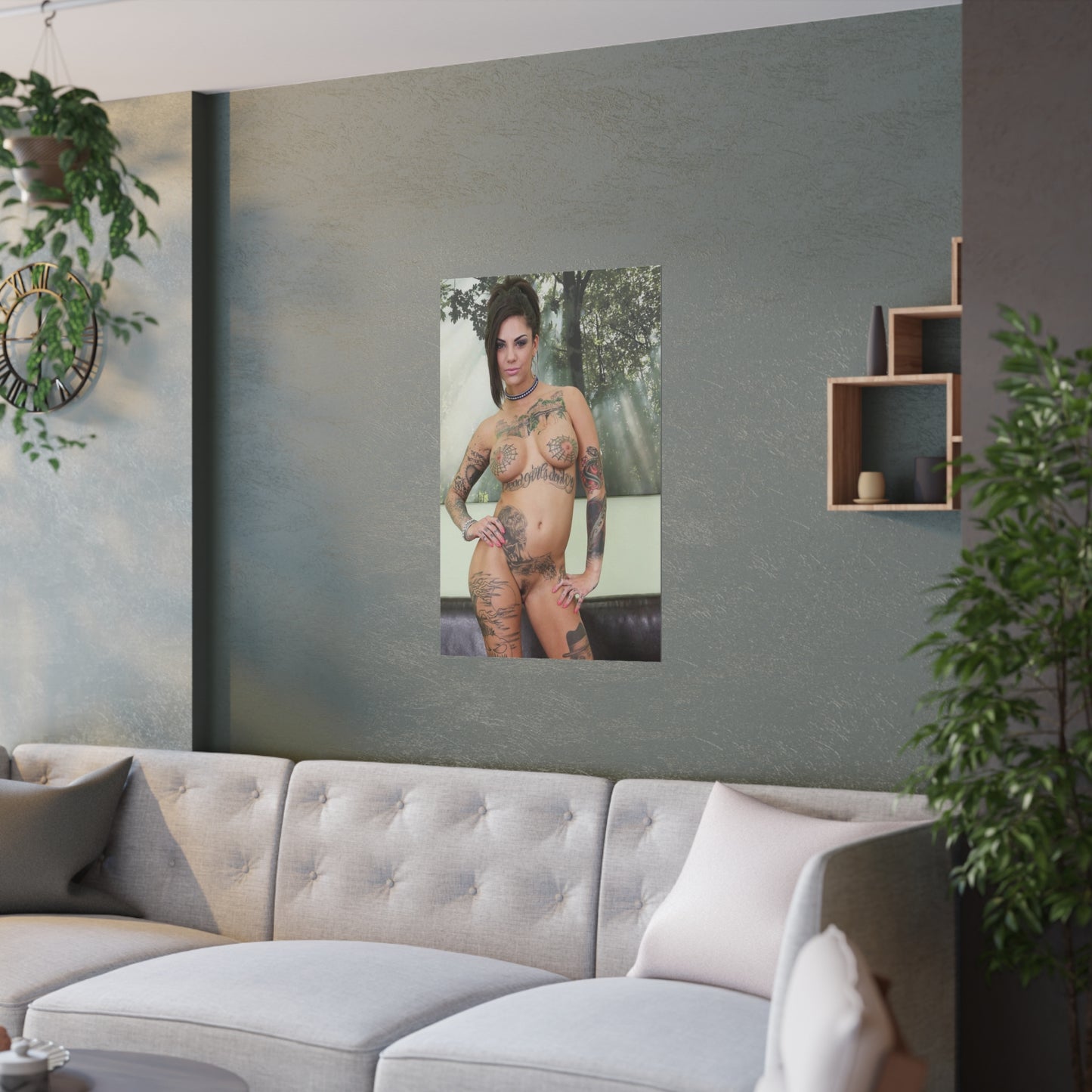 Satin Posters (210gsm) Pornstar Bonnie Rotten Nude