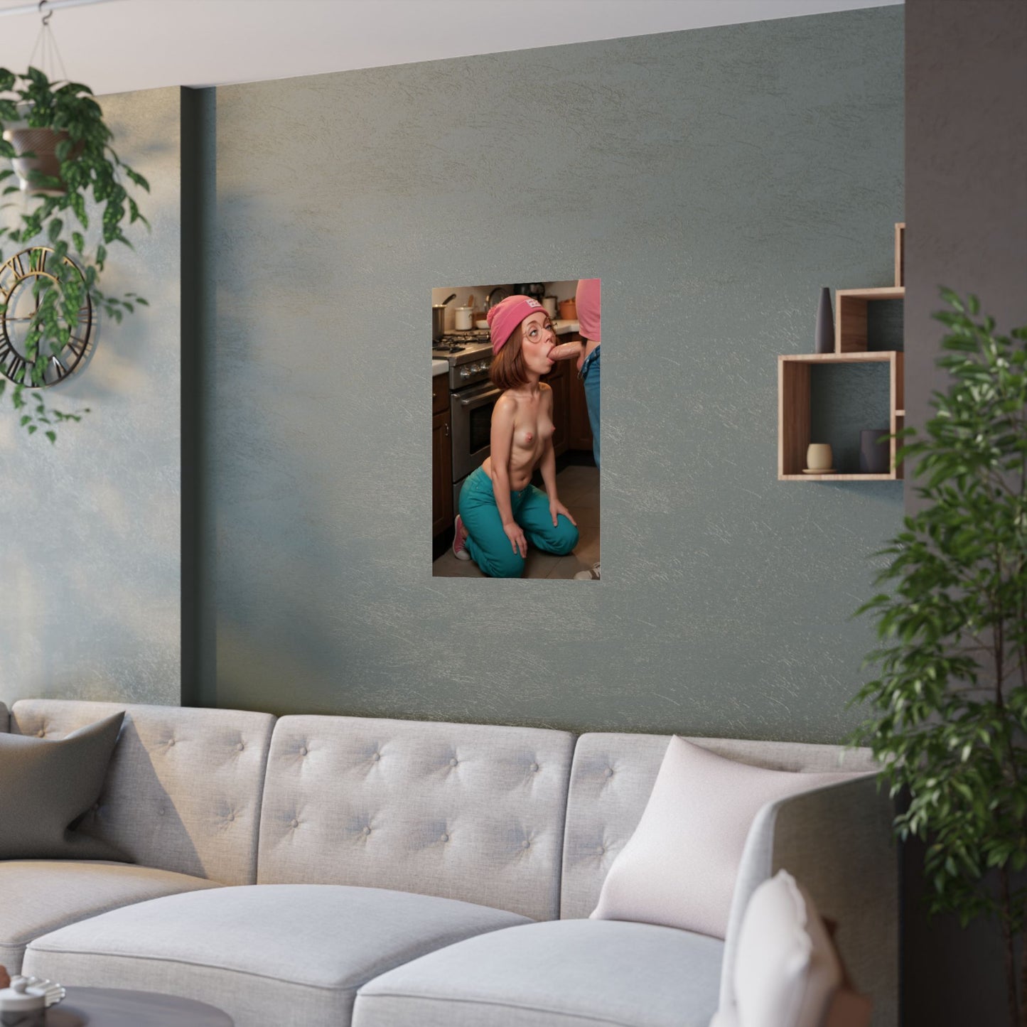 Satin Posters (210gsm) Meg Griffin Nude