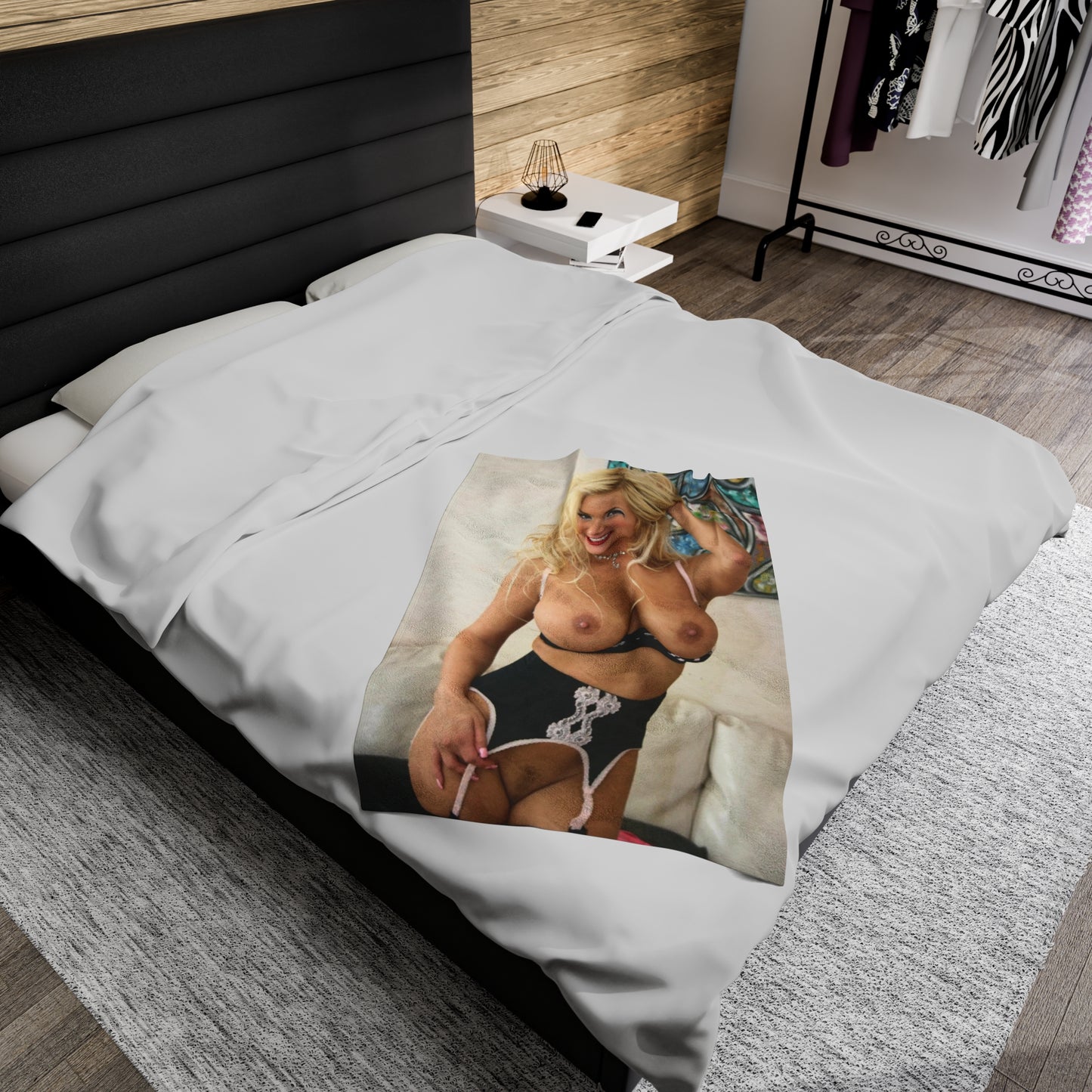 Velveteen Plush Blanket Pornstar Shyla Stylez Nude