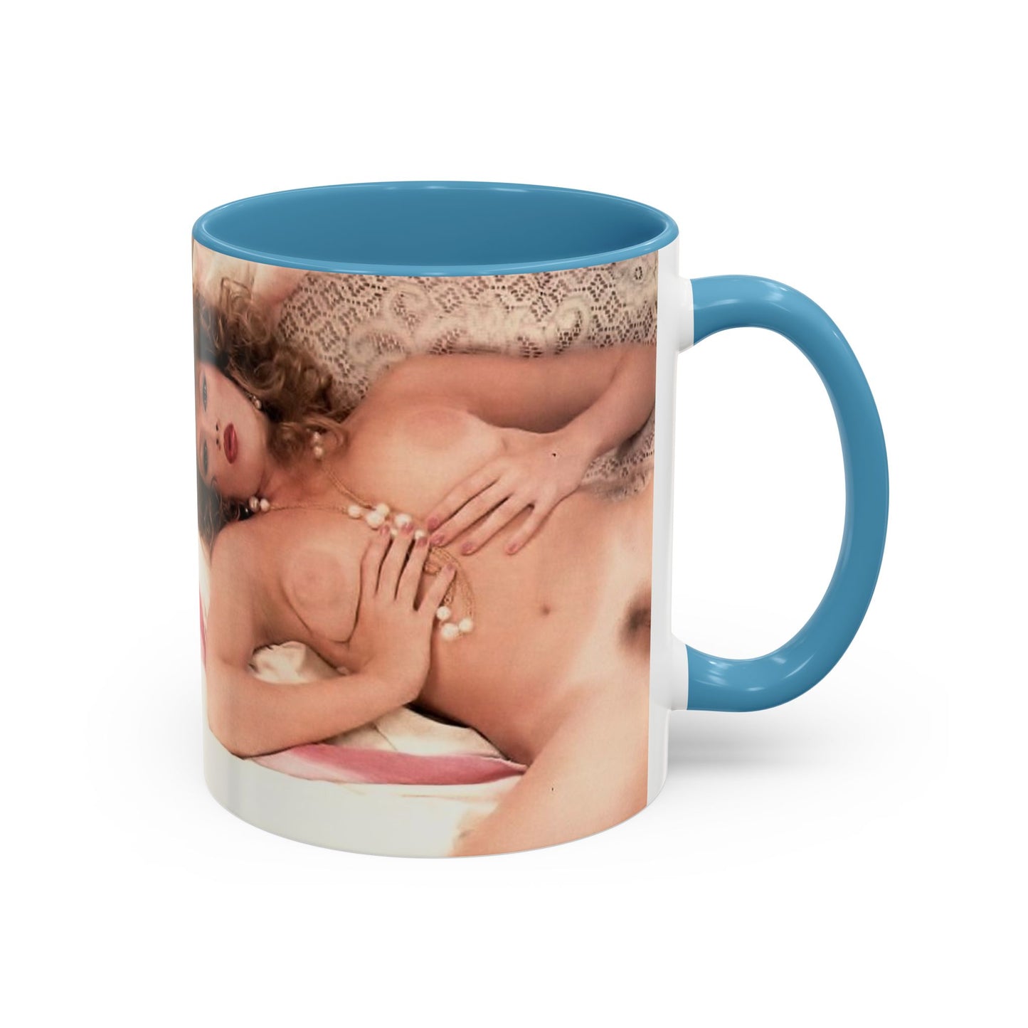 Accent Coffee Mug (11, 15oz) Traci Lords Nude