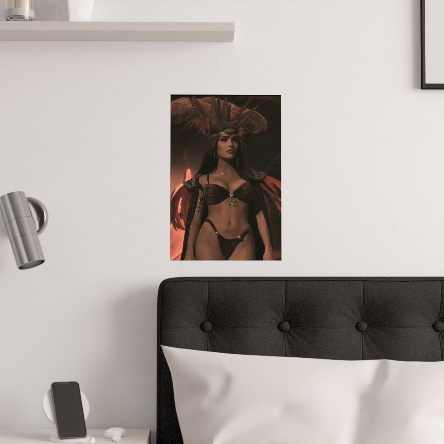 Satin Posters (210gsm) Salma Hayek Dusk til Dawn