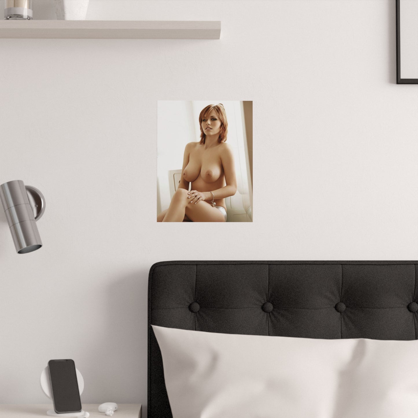 Satin Posters (210gsm) Large Natural Breasts