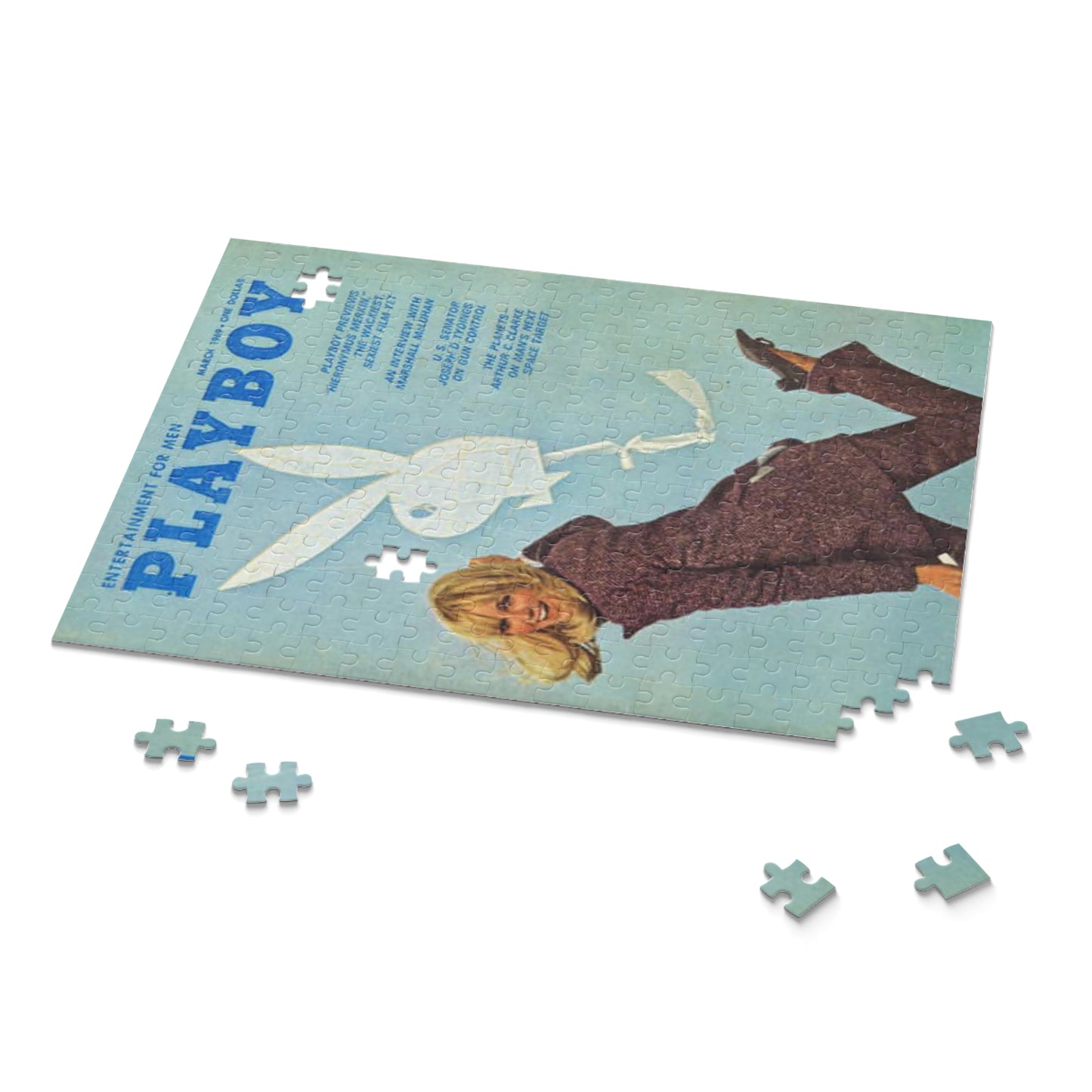 Puzzle (120, 252, 500-Piece) Playboy Cover March 1969