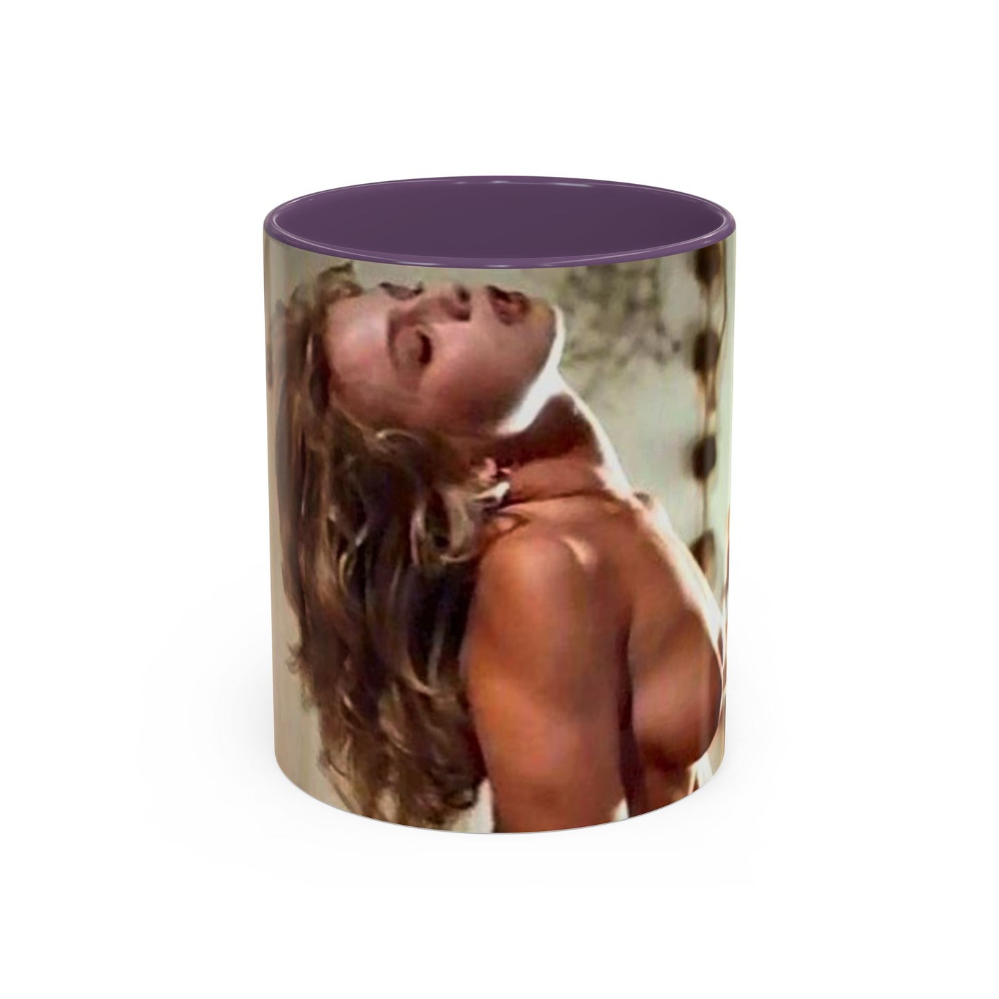 Accent Coffee Mug (11, 15oz) Traci Lords Nude Sex Retro Porn