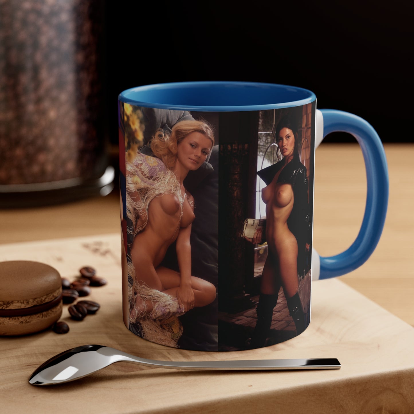 Accent Coffee Mug, 11oz Playboy Playmate 1975 January - April