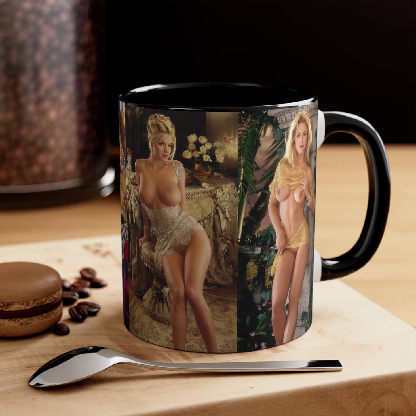 Accent Coffee Mug, 11oz Playboy Playmates 1996 January - April