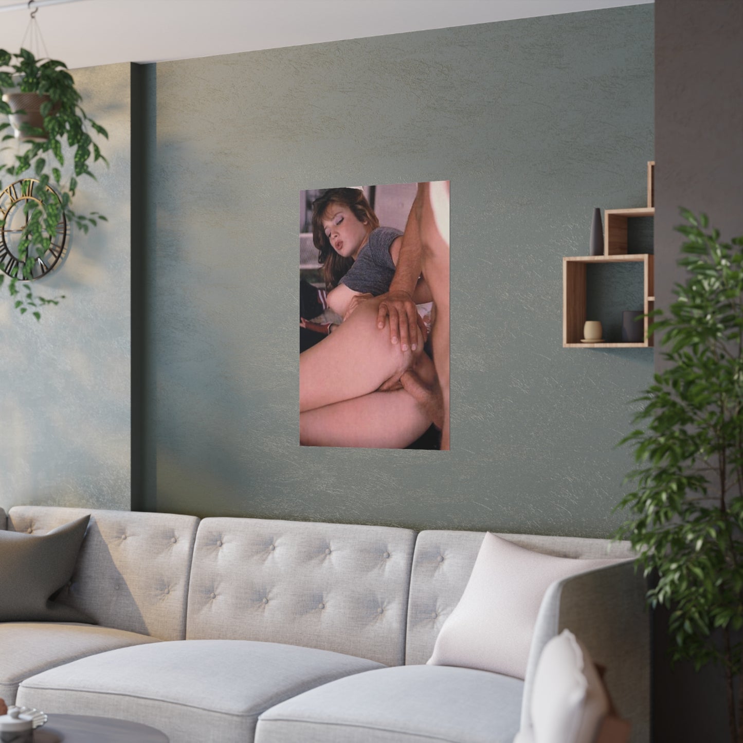 Satin Posters (210gsm) Traci Lords Naked Nude Retro