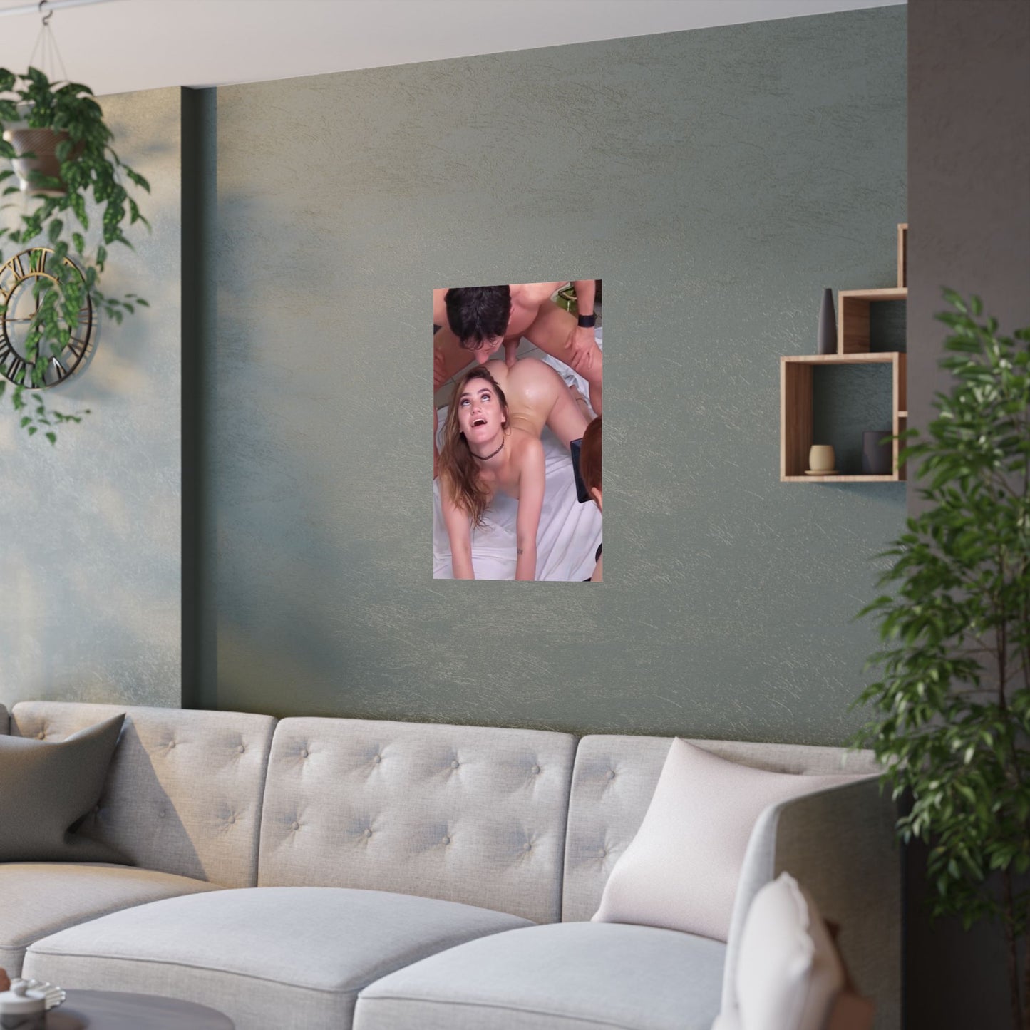 Satin Posters (210gsm) Deep Doggy Anal