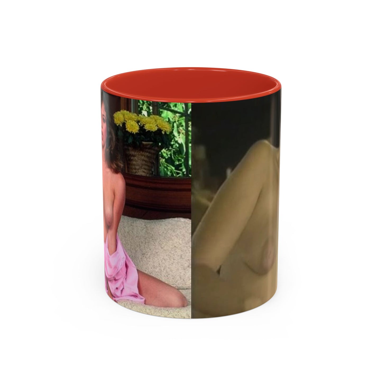 Accent Coffee Mug (11, 15oz) Traci Lords Nude Porn Retro