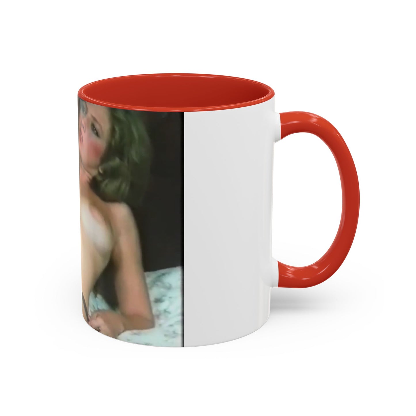 Accent Coffee Mug (11, 15oz) Traci Lords Nude