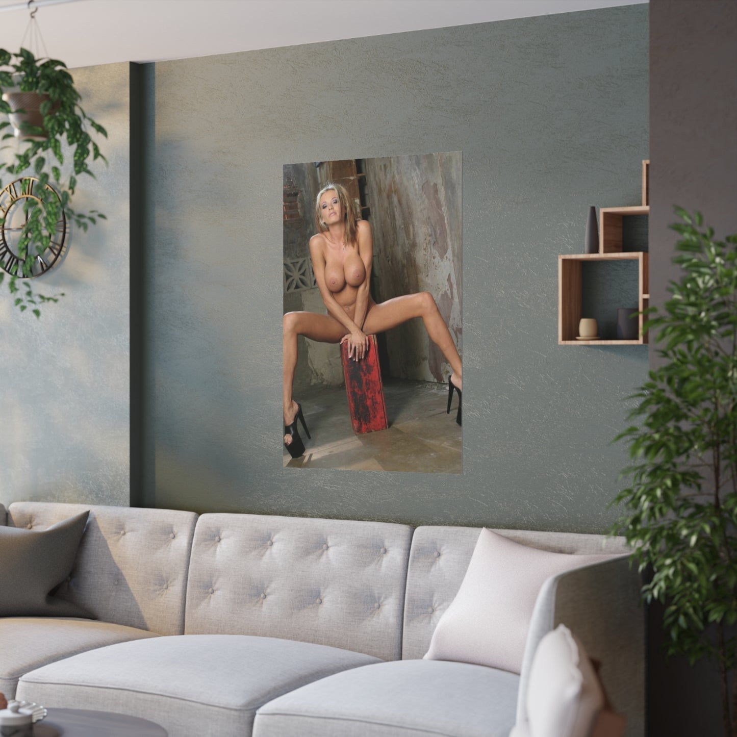 Satin Posters (210gsm) Pornstar Briana Banks Nude