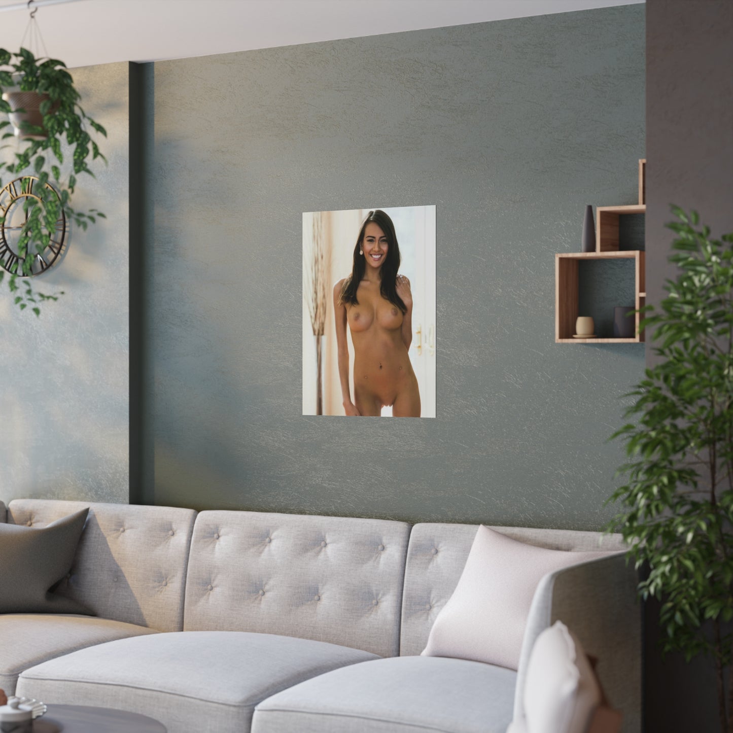 Satin Posters (210gsm) Pornstar Janice Griffith Nude