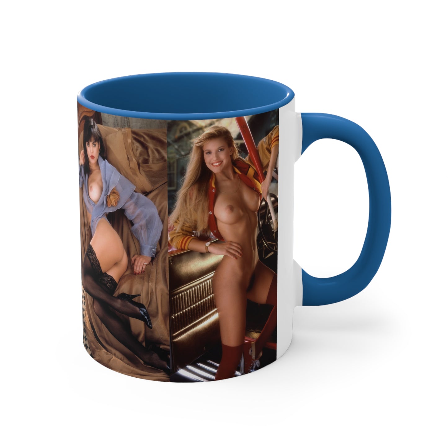 Accent Coffee Mug, 11oz Playboy Playmates 1990 January - April