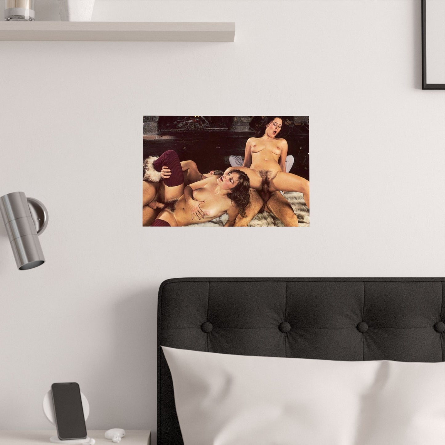 Satin Posters (210gsm) Retro Porn Scene
