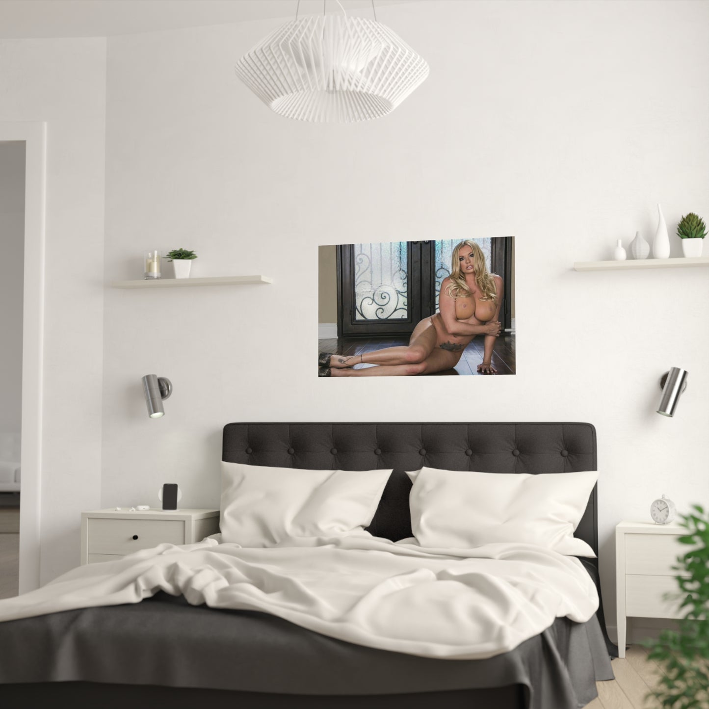 Satin Posters (210gsm) Pornstar Briana Banks Nude