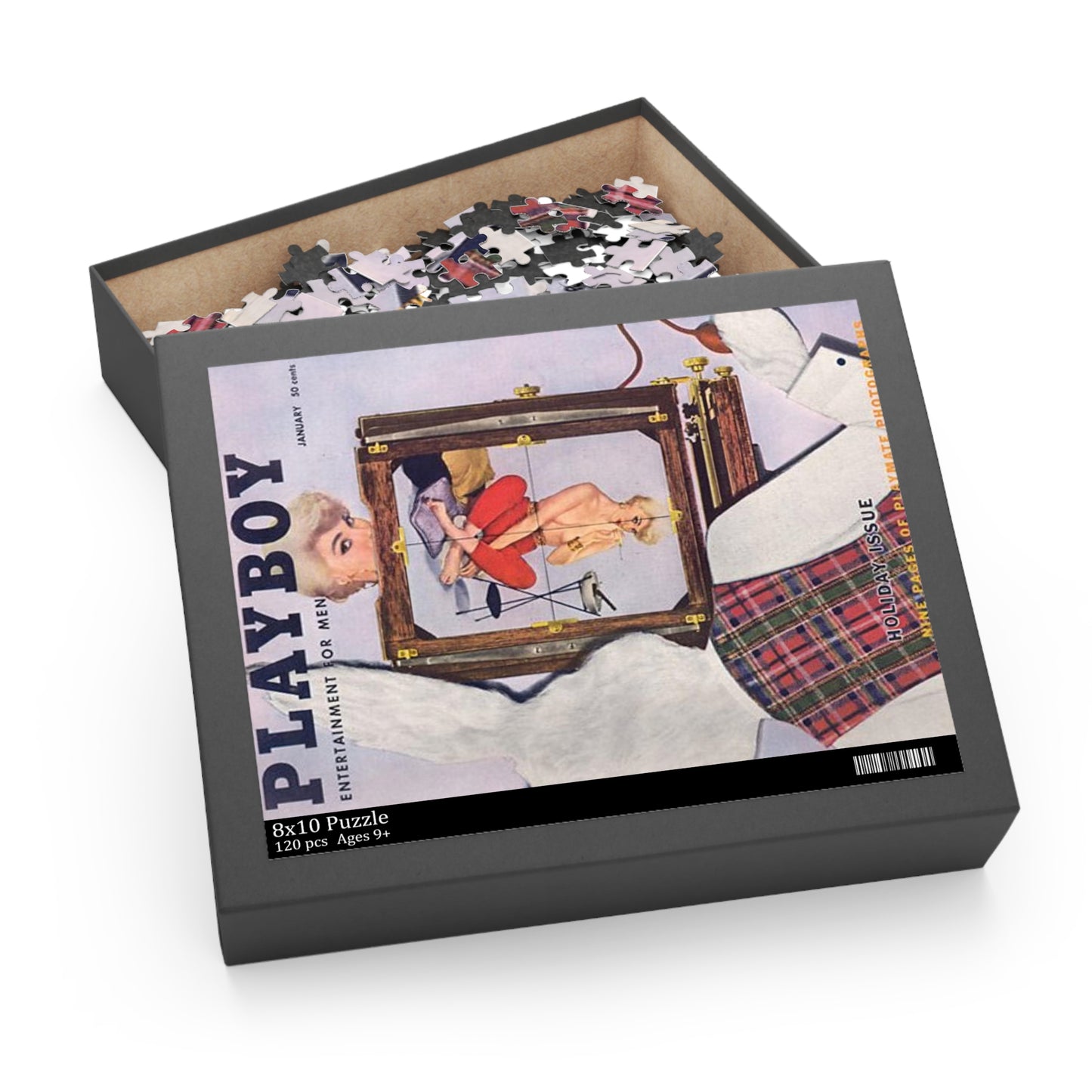 Puzzle (120, 252, 500-Piece) Playboy Cover January 1956