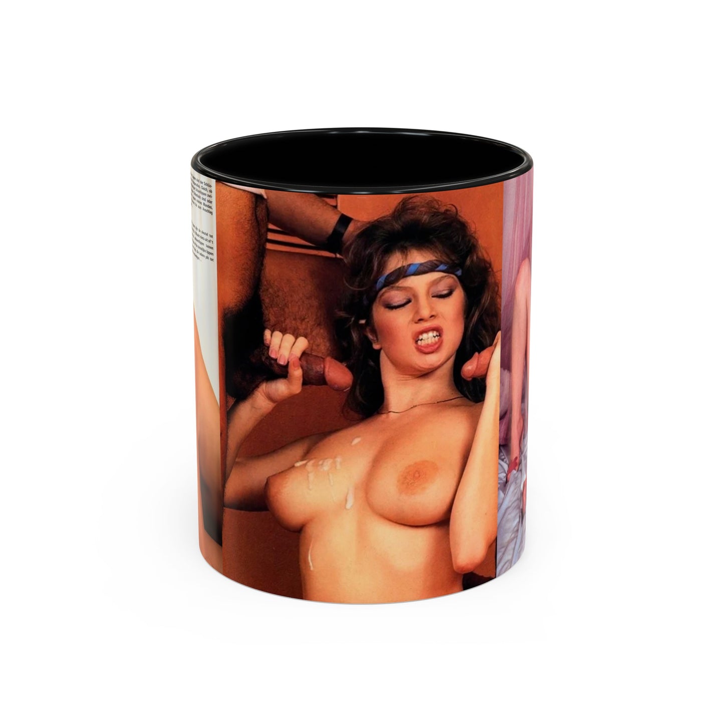 Accent Coffee Mug (11, 15oz) Traci Lords Sexy Naked Nude Fucking Sex