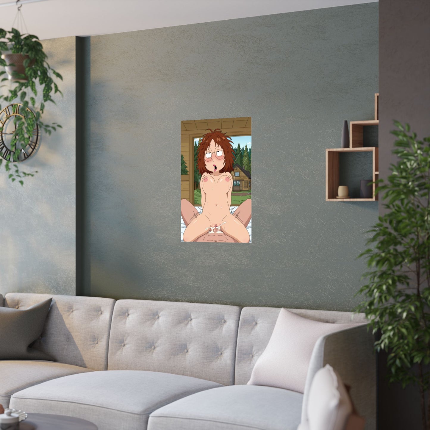 Satin Posters (210gsm) Meg nude