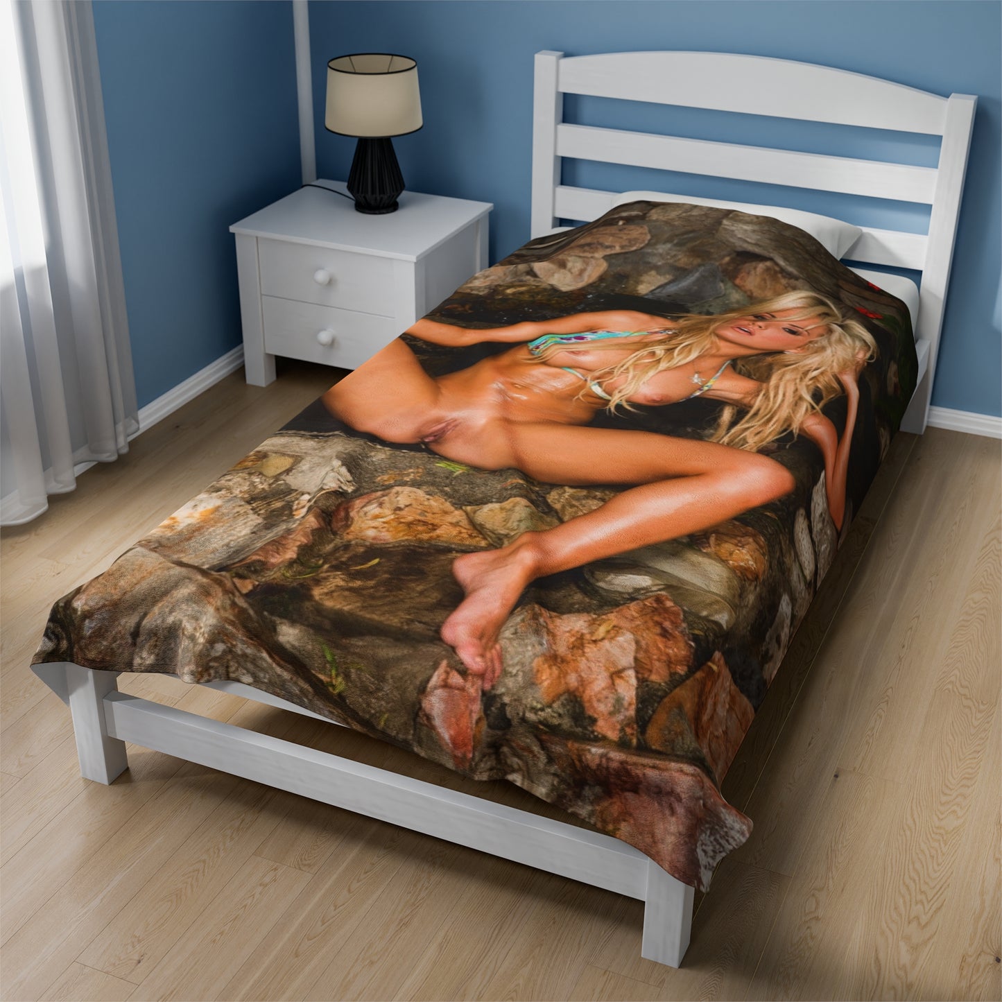 Velveteen Plush Blanket Teagan Presley