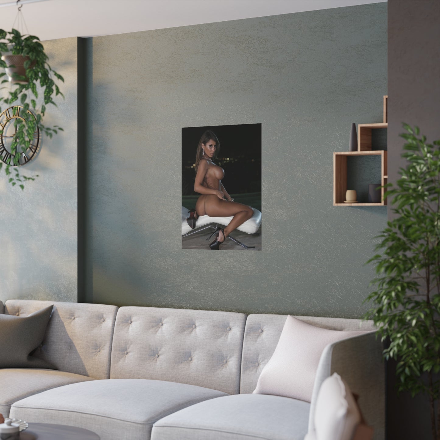 Satin Posters (210gsm) Madison Ivy Nude 4