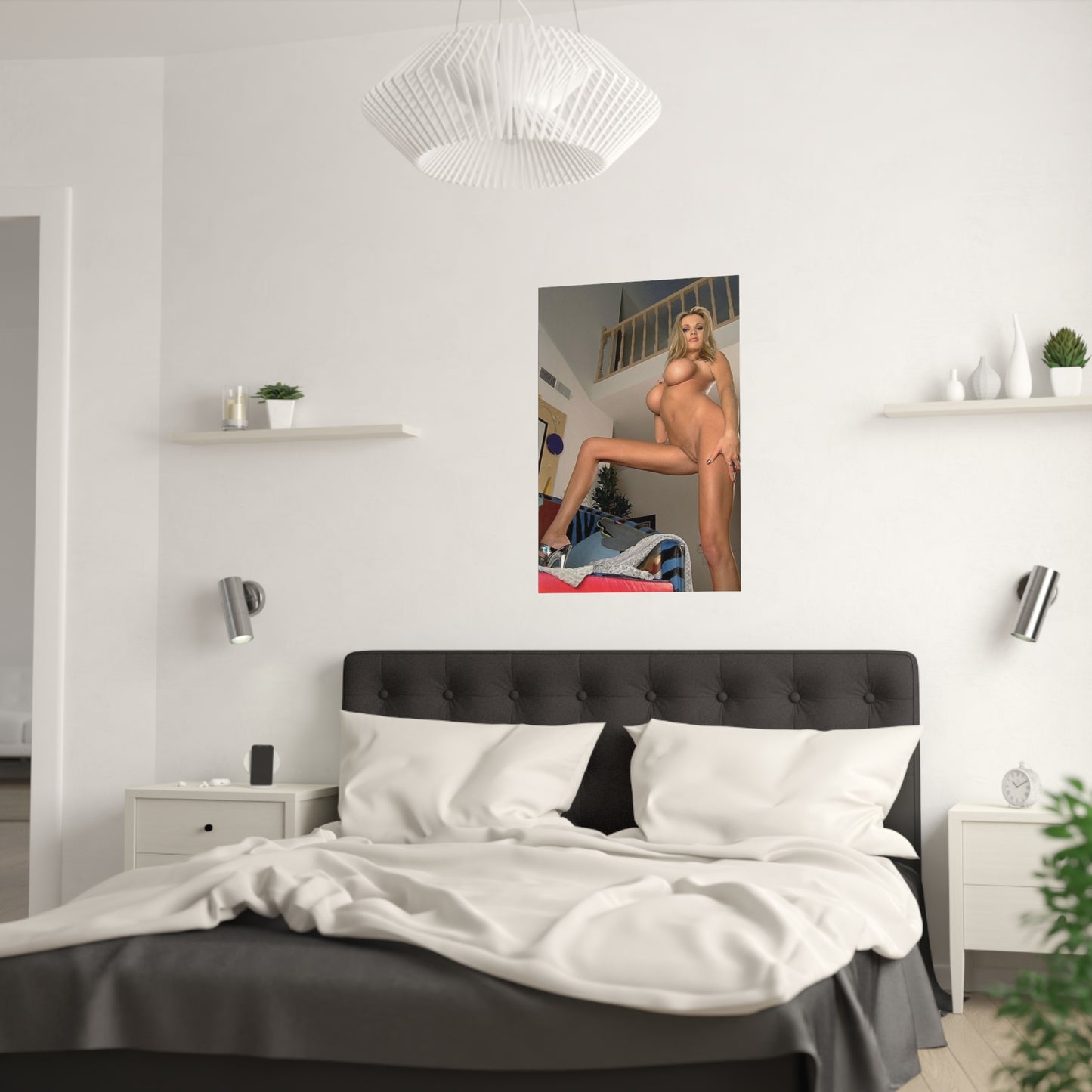 Satin Posters (210gsm) Pornstar Briana Banks Nude