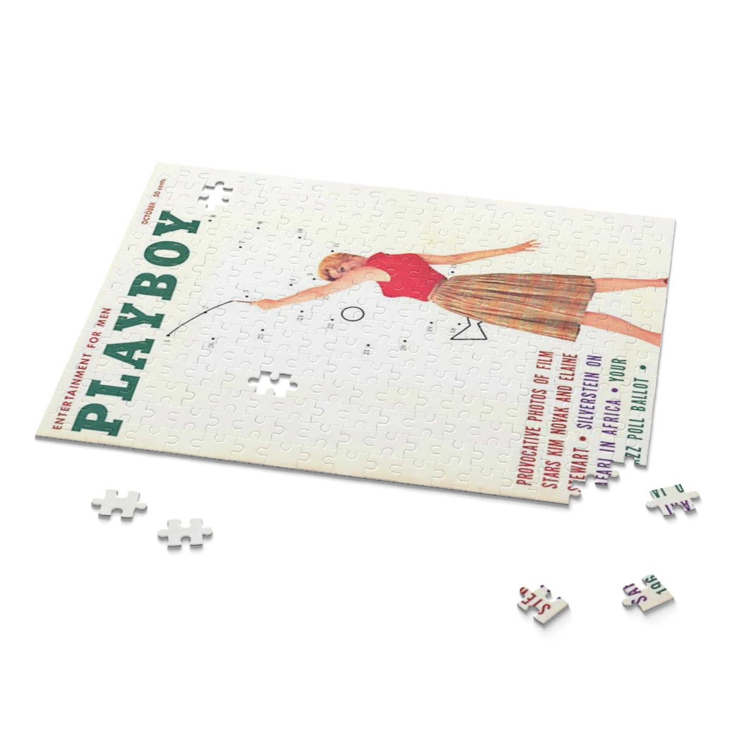 Puzzle (120, 252, 500-Piece) Playboy Cover October 1959