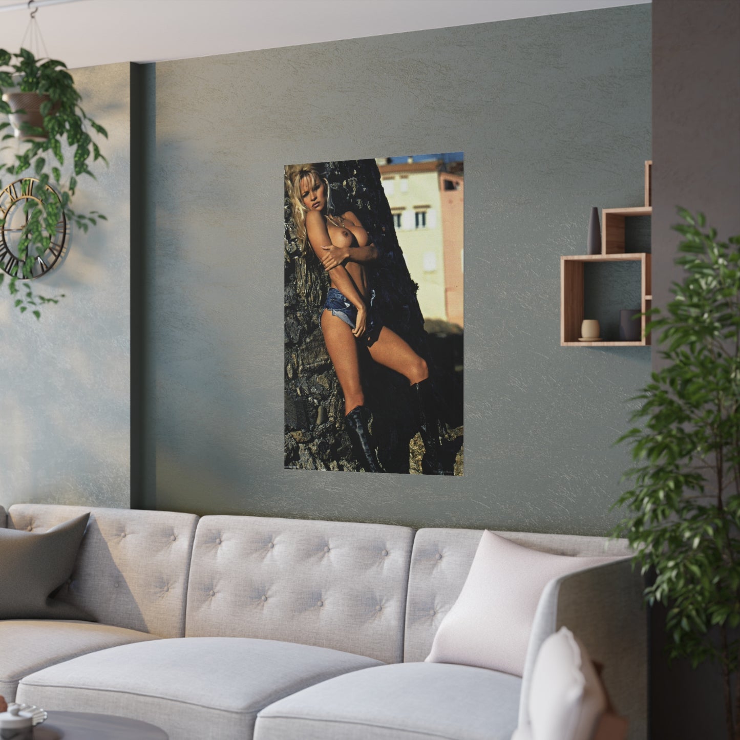Satin Posters (210gsm) Pamela Nude
