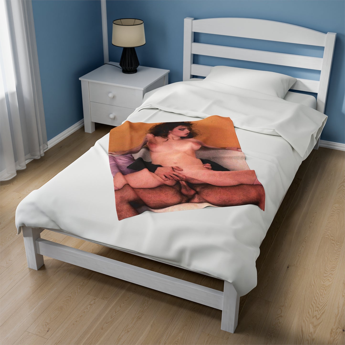 Velveteen Plush Blanket Traci Lords Nude