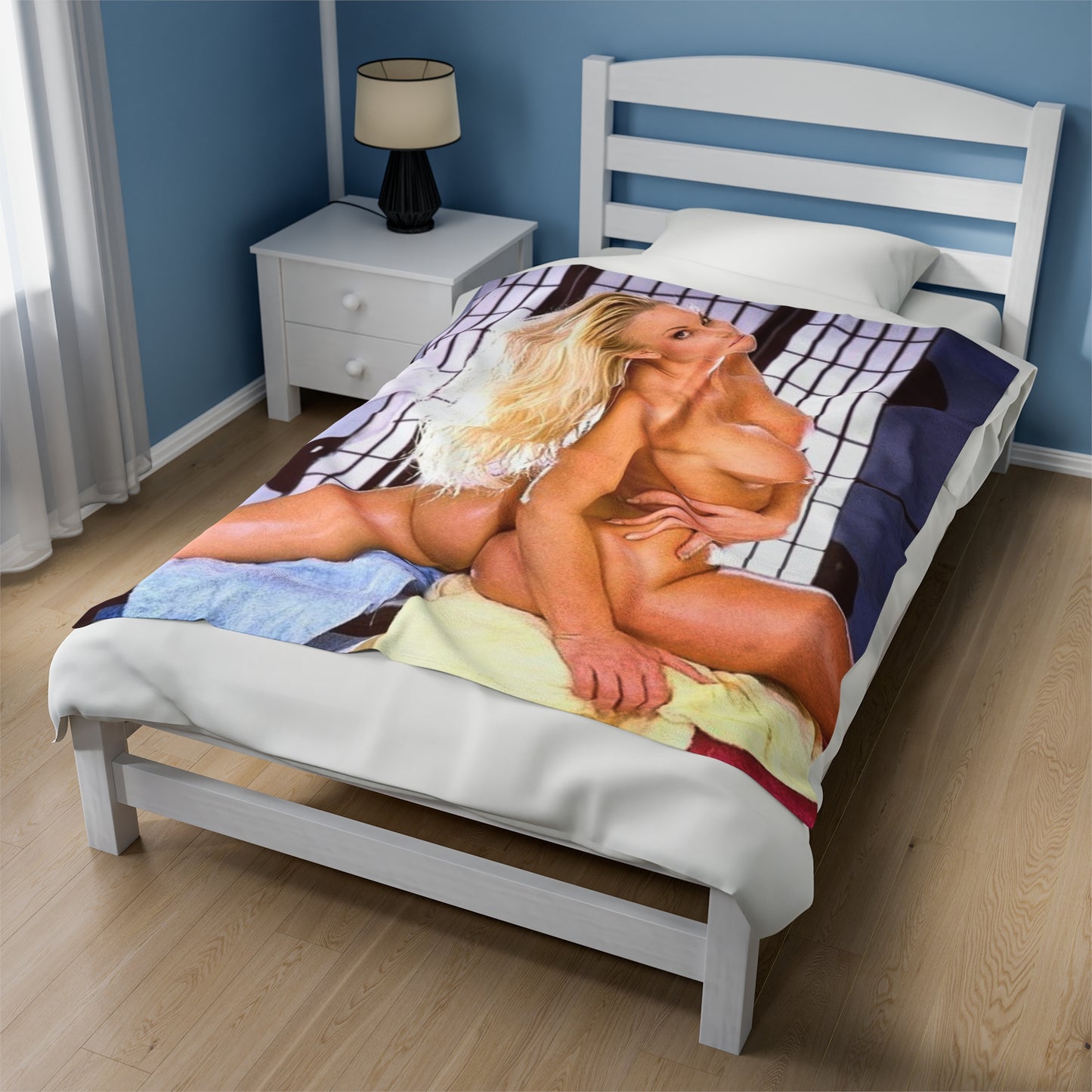 Velveteen Plush Blanket Pornstar Nikki Tyler Nude