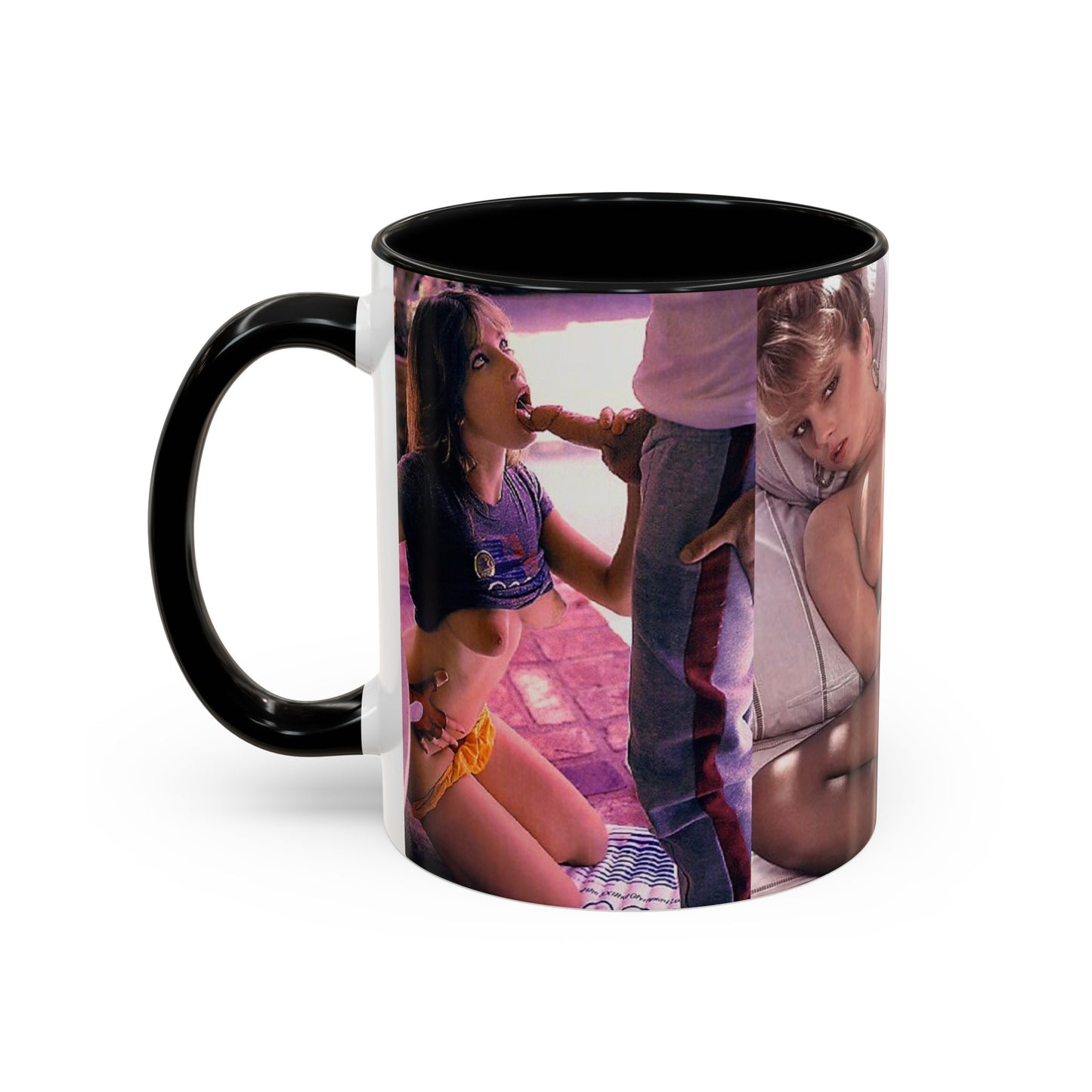 Accent Coffee Mug (11, 15oz) Traci Lords Nude Naked Retro Fuck Sex