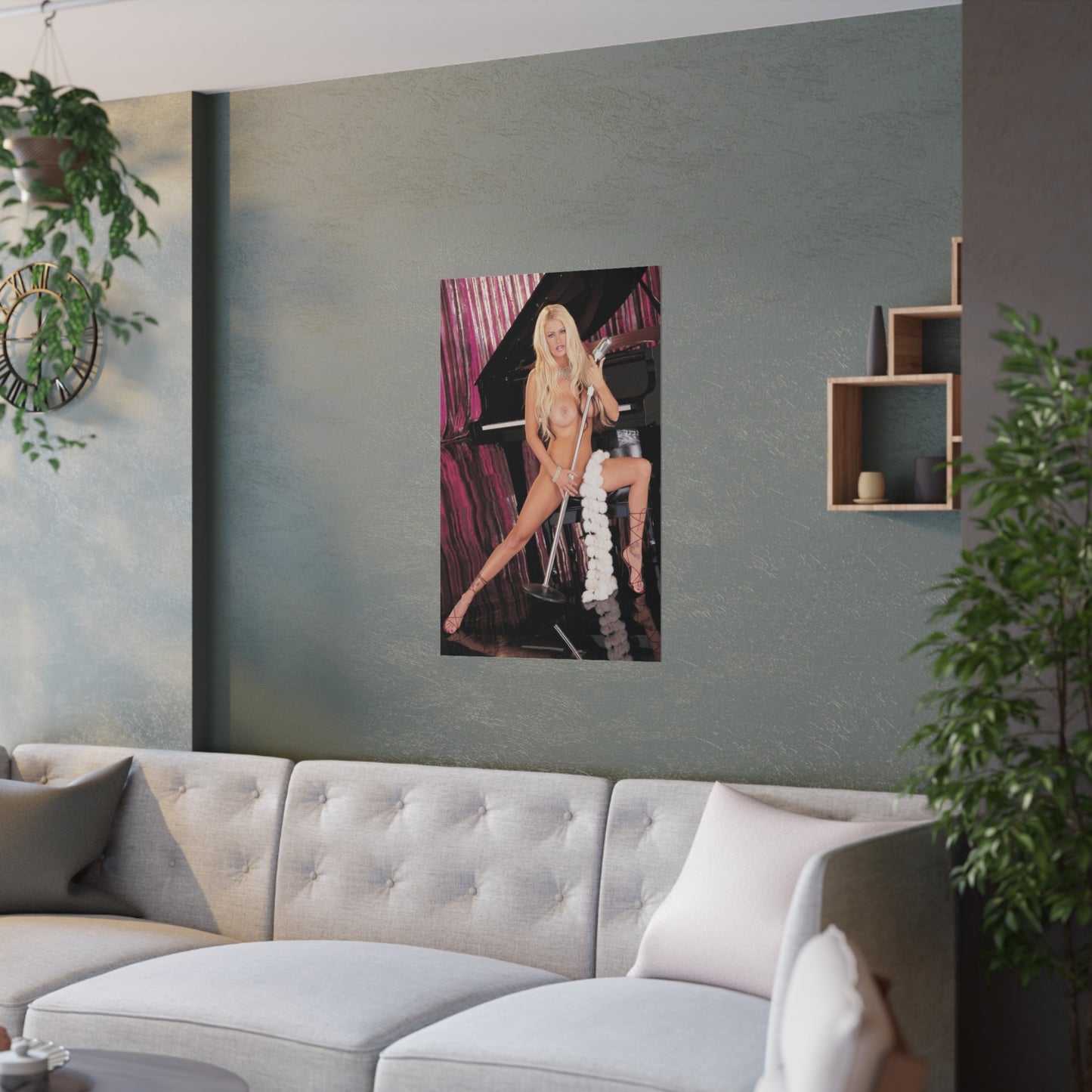 Satin Posters (210gsm) Pornstar Jenna Jameson Nude