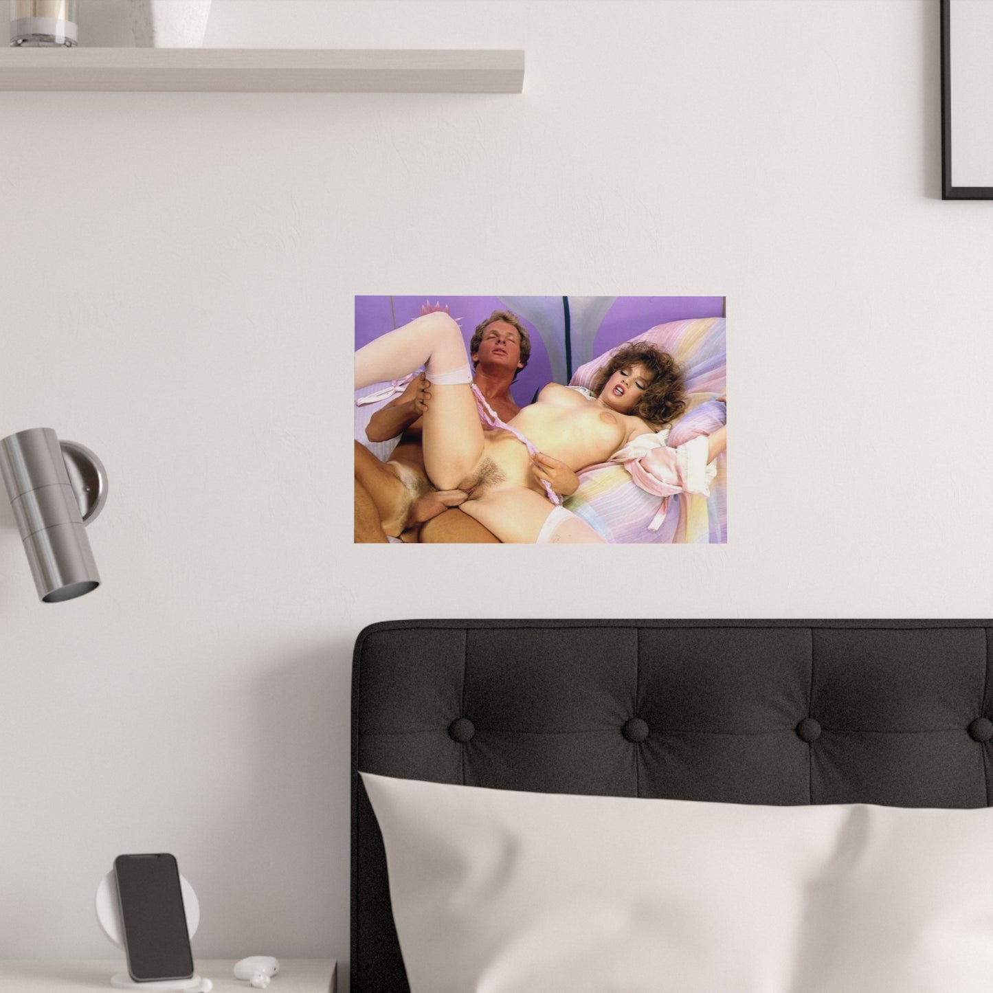 Satin Posters (210gsm) Traci Lords Nude Naked Retro