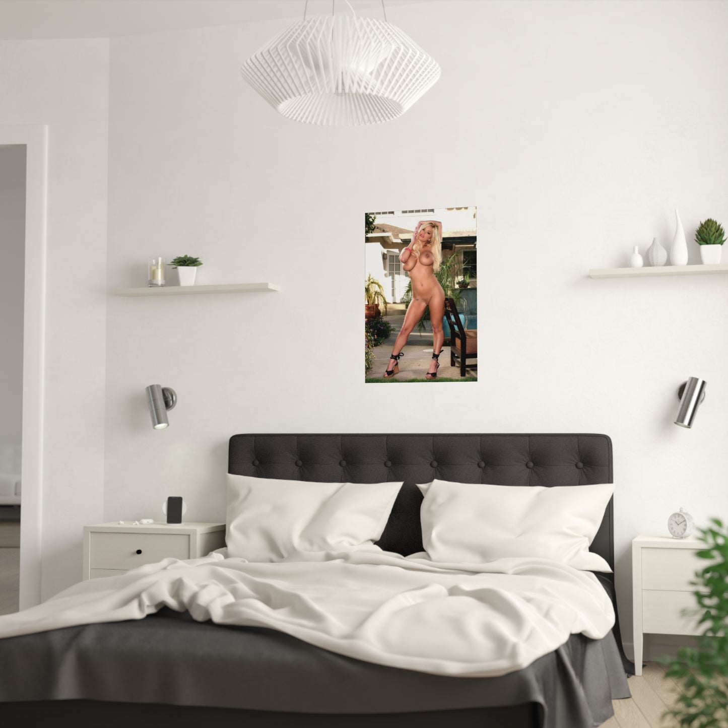 Satin Posters (210gsm) Pornstar Shyla Stylez Nude
