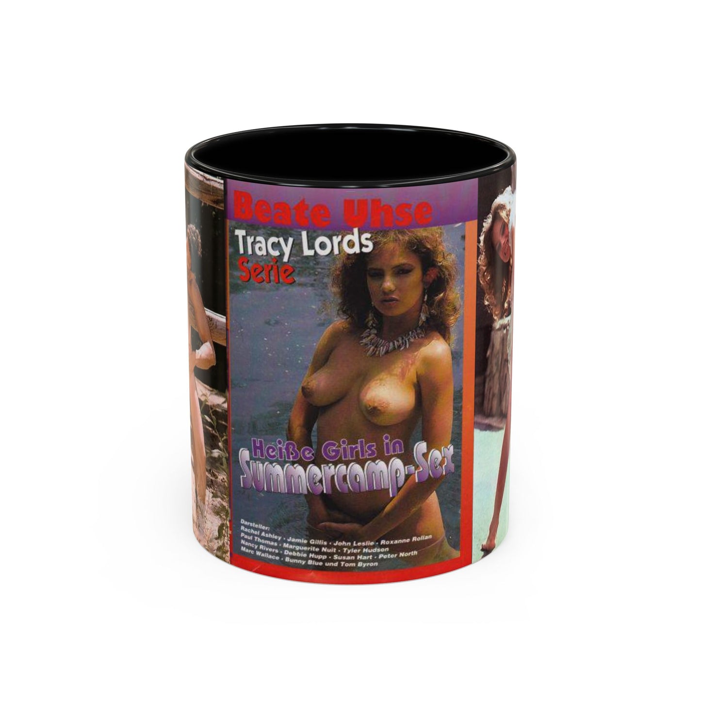 Accent Coffee Mug (11, 15oz) Traci Lords Nude