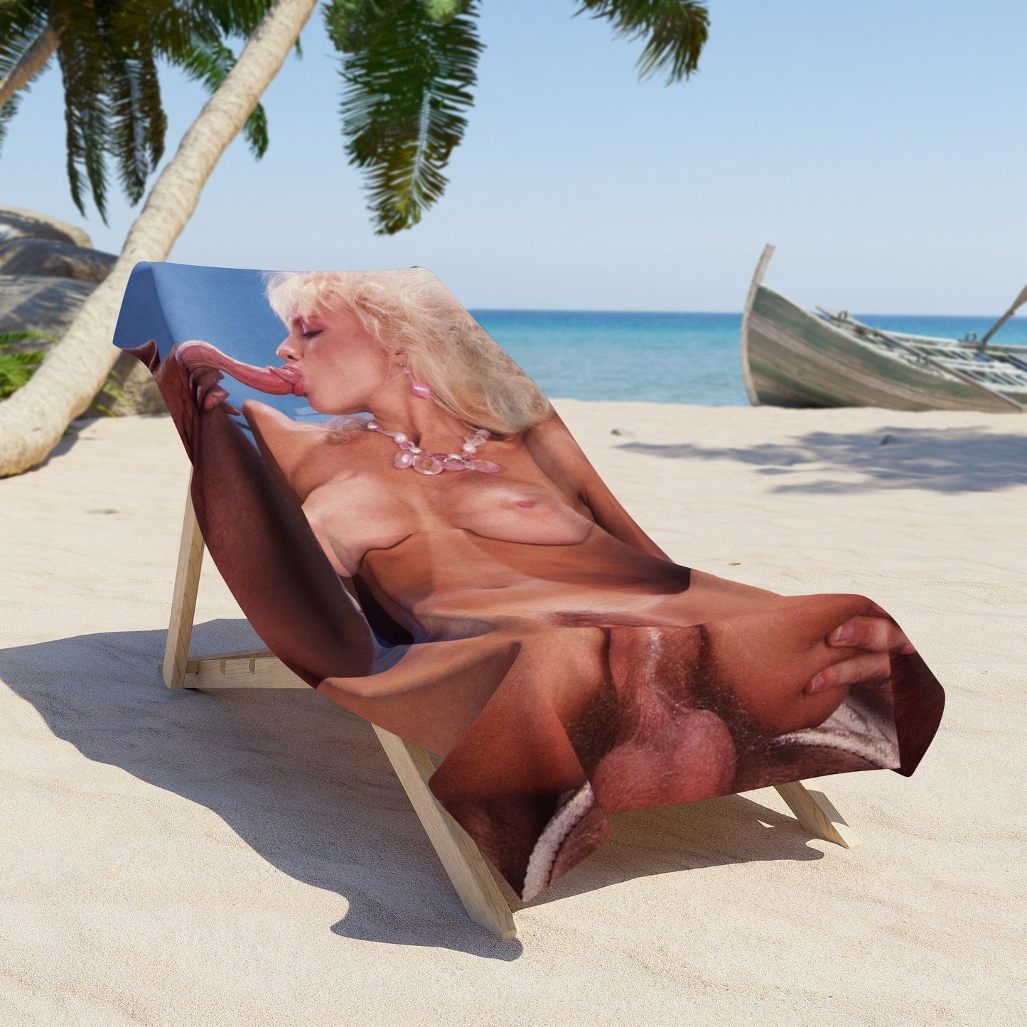 Beach Towel Amber Lynn Nude