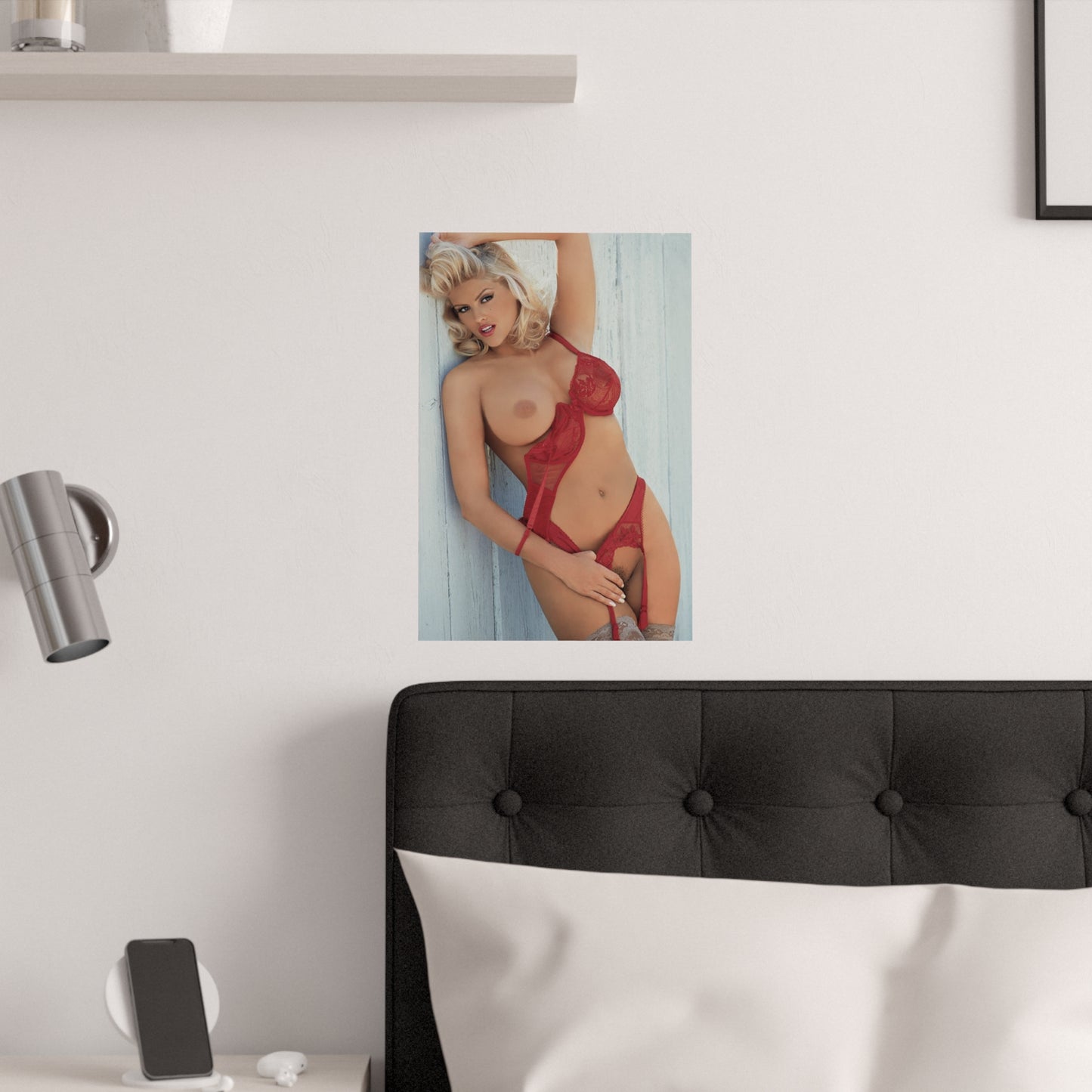 Satin Posters (210gsm) Anna Nicole Smith Nude