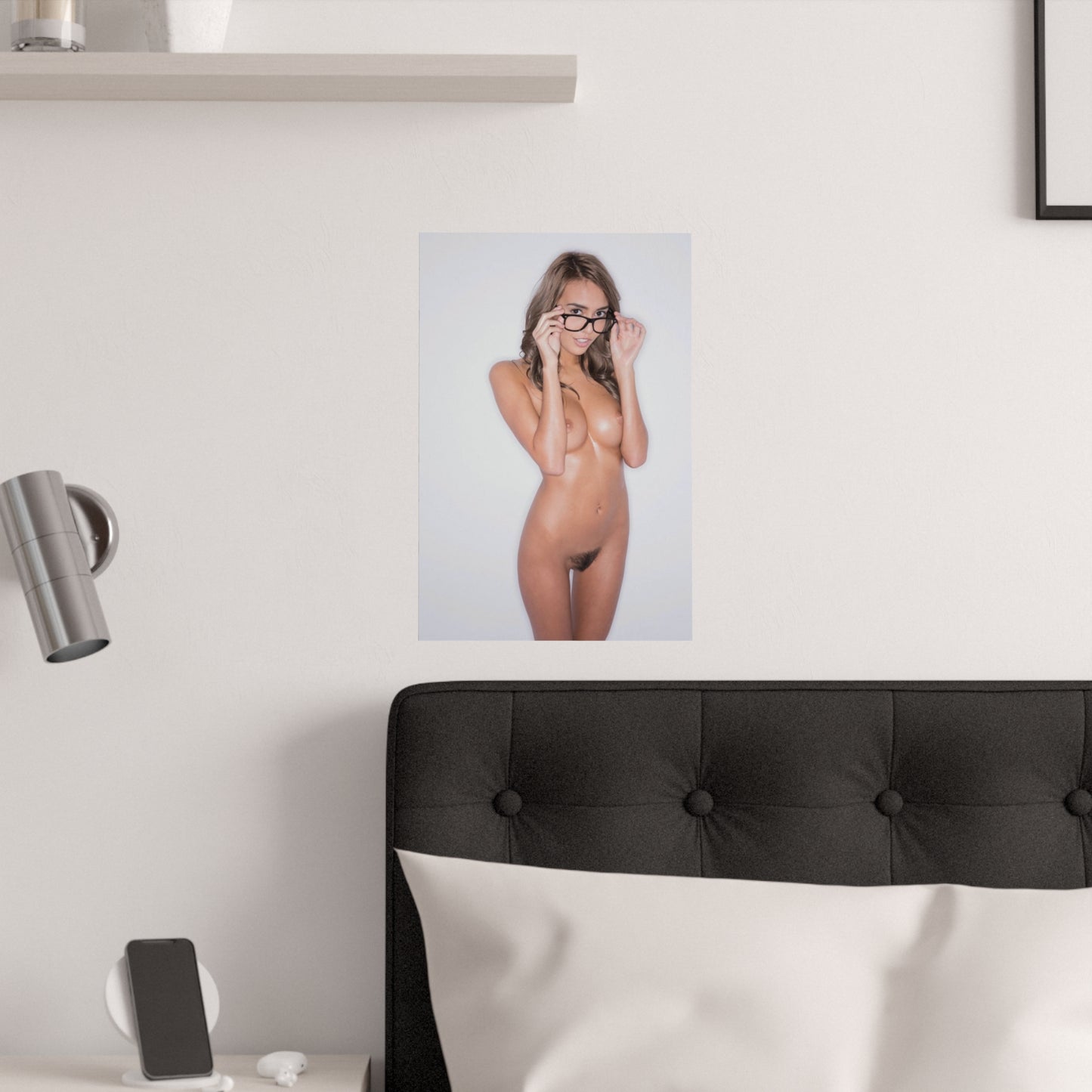 Satin Posters (210gsm) Pornstar Janice Griffith Nude