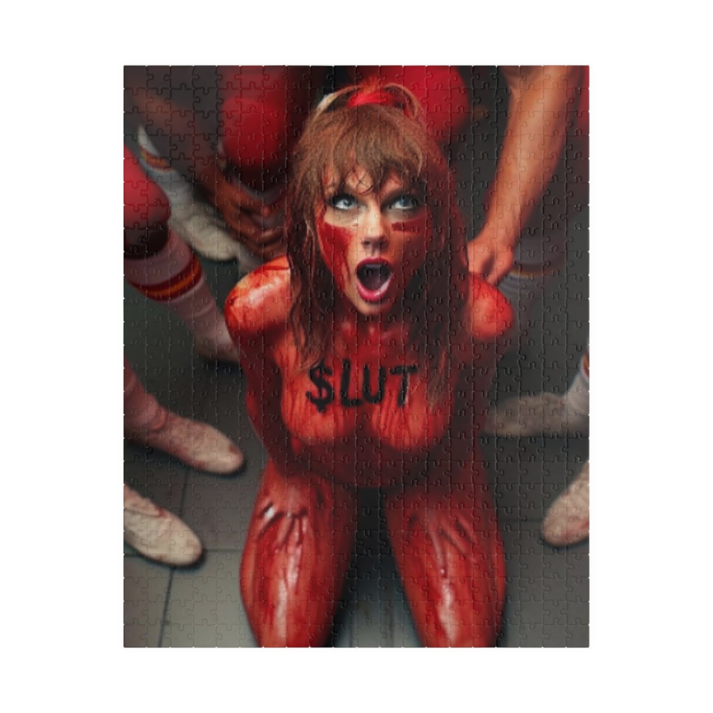 Puzzle (110, 252, 520, 1014-piece) Taylor Swift AI Nudes