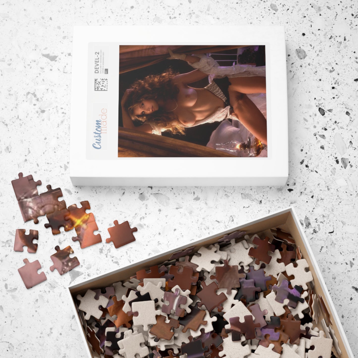 Puzzle (110, 252, 500, 1014-piece) Playboy Playmate June 1988 Emily Arth
