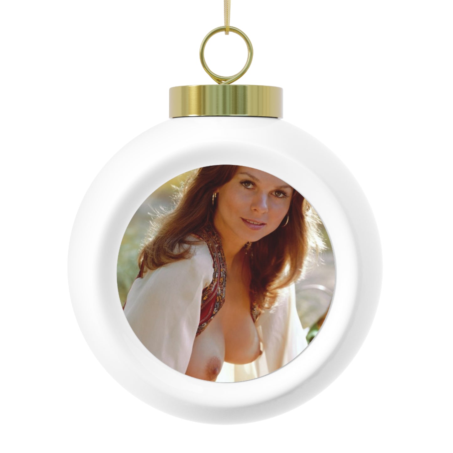 Christmas Ball Ornament Playboy Playmate October 1973 Valerie Lane