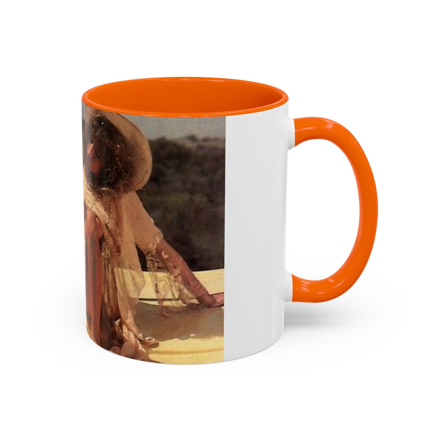 Accent Coffee Mug (11, 15oz) Traci Lords Nude Retro Pornstar Sex
