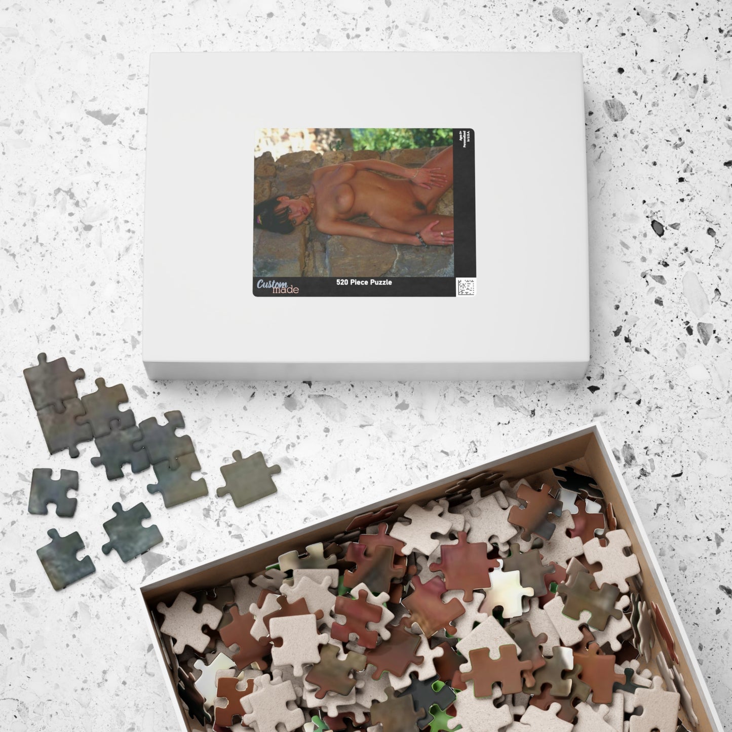 Puzzle (110, 252, 520, 1014-piece) Retro Porn Star Anita Blond